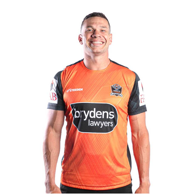 NRL Wests Tigers 2024 Orange Training Jersey