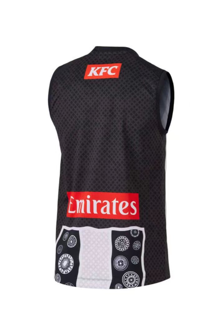 AFL Collingwood Magpies 2023 Indigenous Guernsey