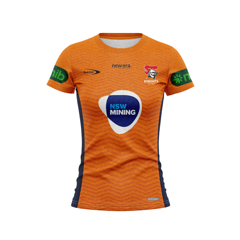Women's NRL Newcastle Knights 2024 Mining Training Jersey