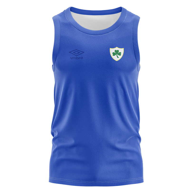 Men's Ireland GAA 2023 Blue Sleeveless Jersey