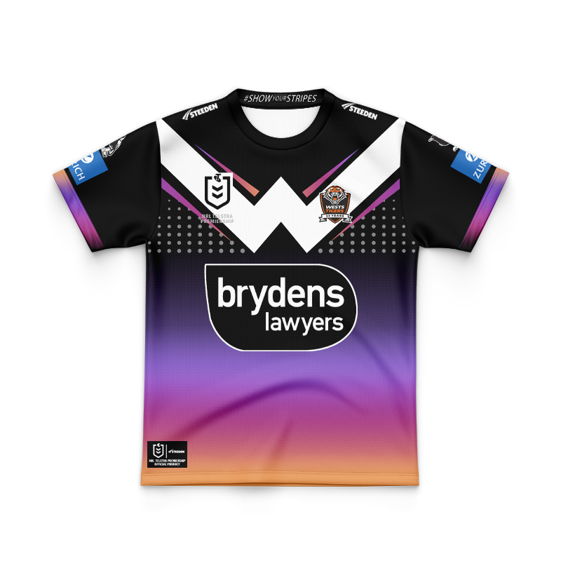 Kid's NRLW Wests Tigers 2024 Women in League Jersey