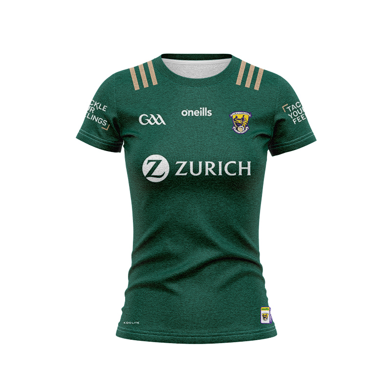 Women's Wexford GAA 2 Stripe 2023 Commemoration Jersey