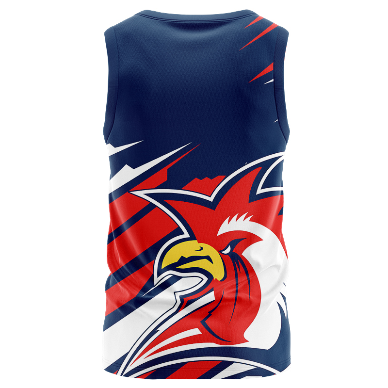 NRL Sydney Roosters 2024 ANZAC Singlet