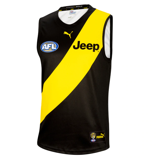AFL Richmond Tigers 2021 Home Guernsey