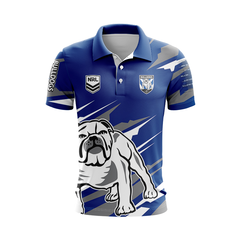 NRL Canterbury-Bankstown Bulldogs 2024 'FISHFINDER' Polo Shirt