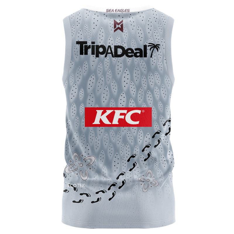 NRL Manly Warringah Sea Eagles 2024 Indigenous Singlet