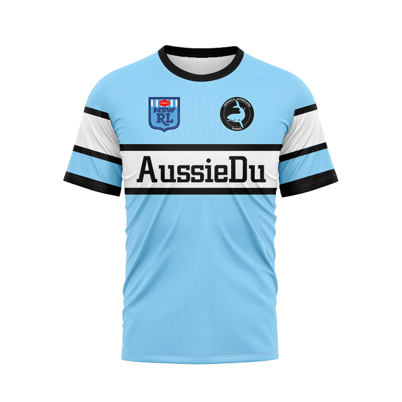 NRL Cronulla-Sutherland Sharks 1988 Round Retro Jersey