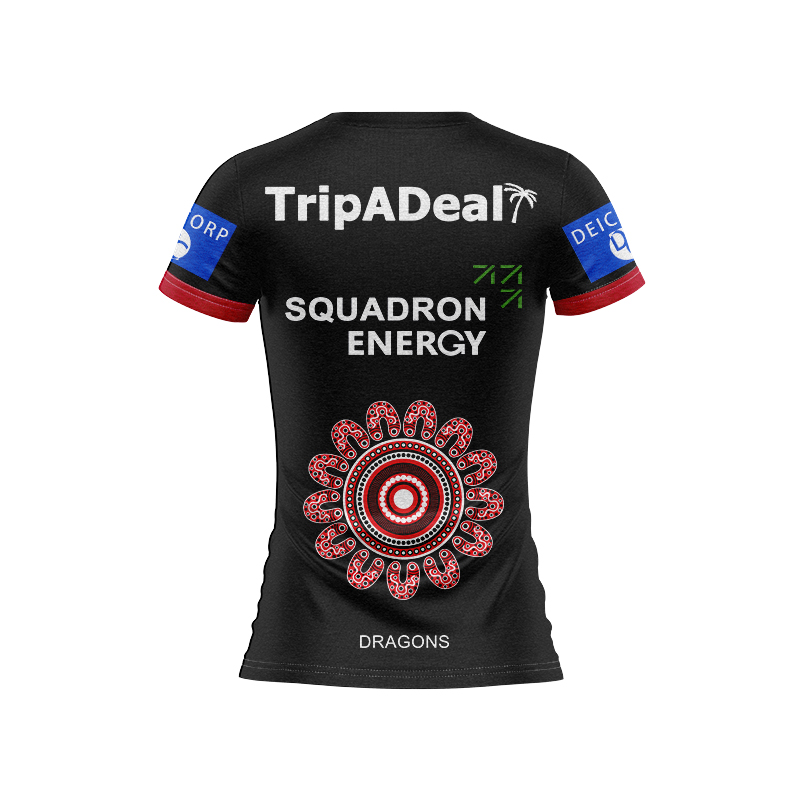 Women's NRL St George Illawarra Dragons 2024 Indigenous Training Jersey