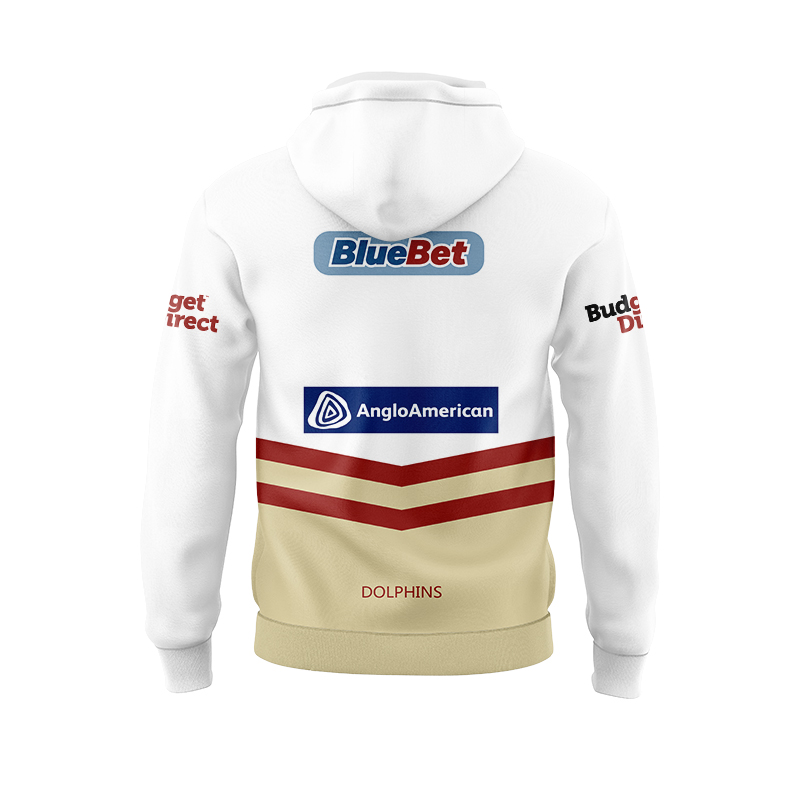 NRL Dolphins 2024 Away Hoodie