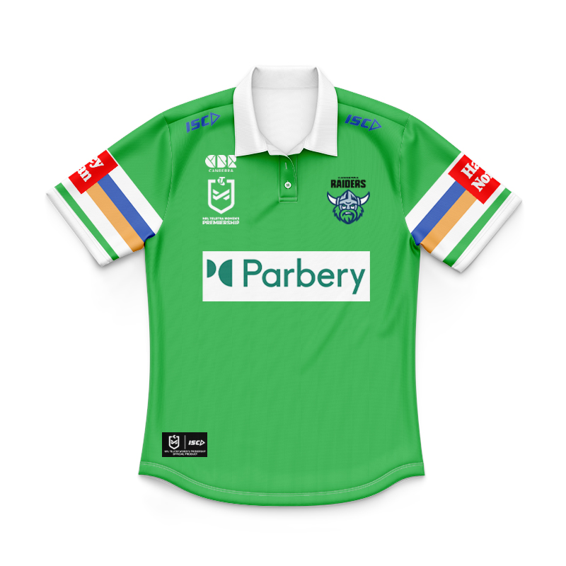 Kid's NRLW Canberra Raiders 2024 Home Polo Shirt