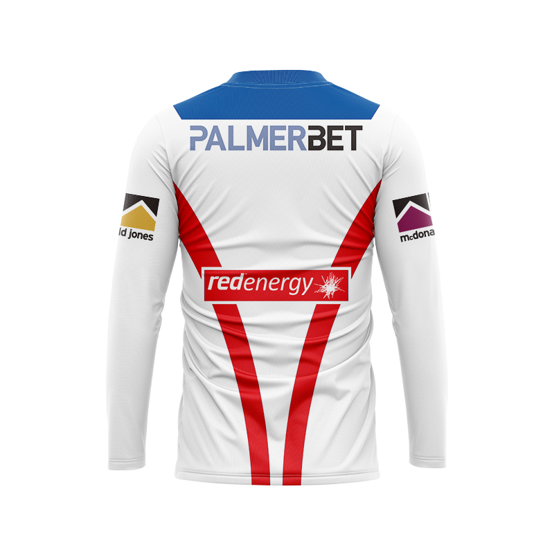 NRL Newcastle Knights 2024 Long Sleeve Away Jersey