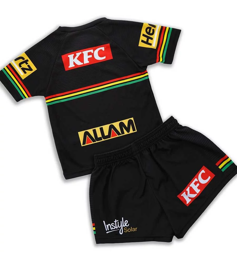 Kid's NRL Penrith Panthers 2023 Home Jersey
