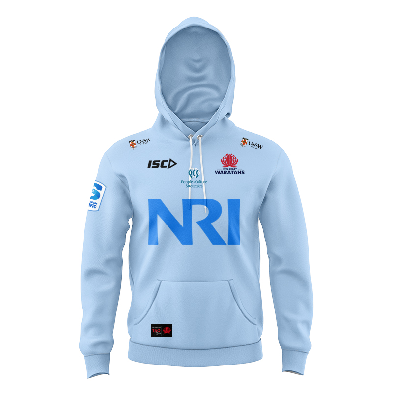 Kid's NSW Waratahs Super Rugby 2024 ISC Home Hoodie