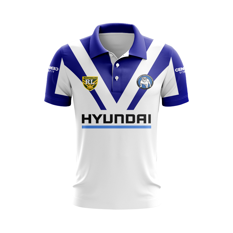 NRL Canterbury-Bankstown Bulldogs 1995 Retro Polo Shirt