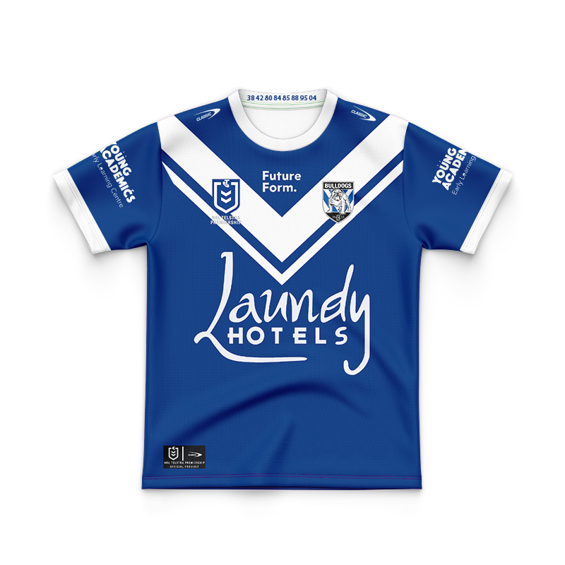 Kid's NRL Canterbury-Bankstown Bulldogs 2024 Away Jersey