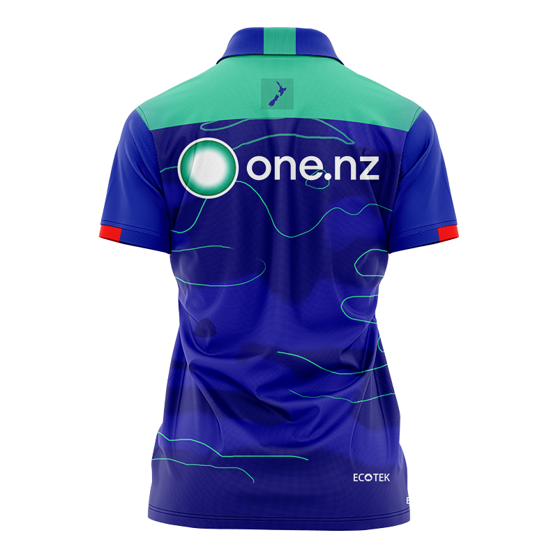 Women's NRL New Zealand Warriors 2024 Training Polo Shirt