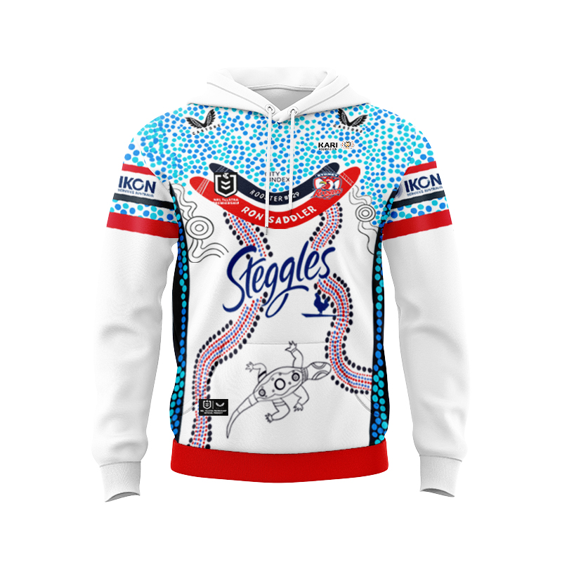 NRL Sydney Roosters 2024 Indigenous Hoodie
