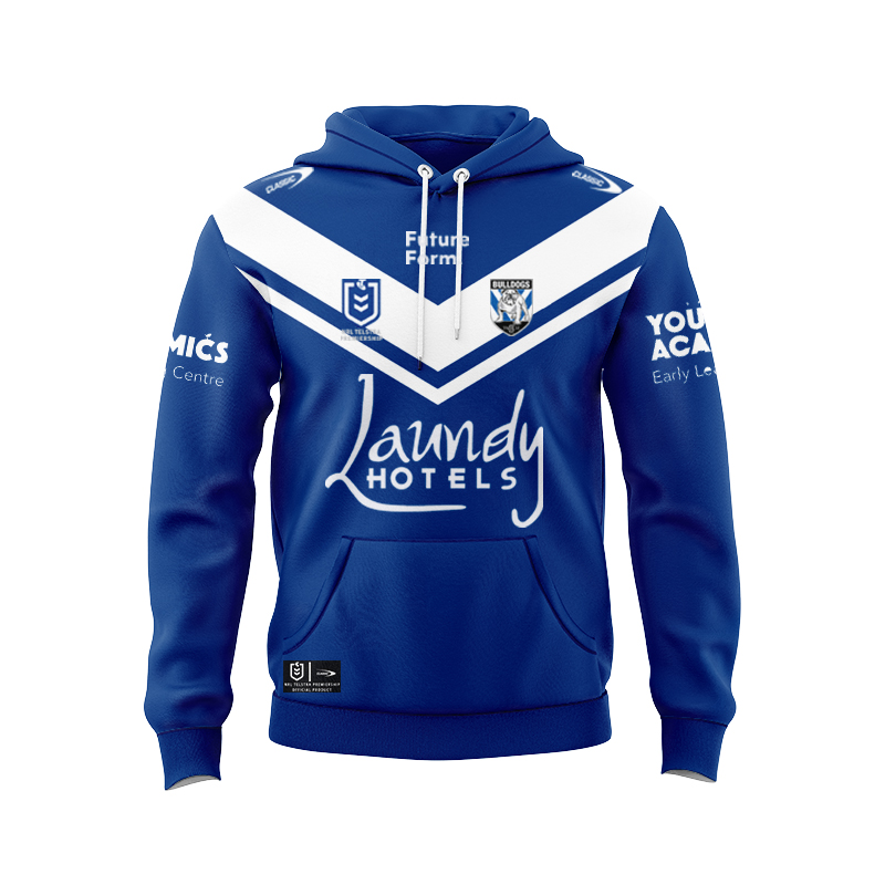 NRL Canterbury-Bankstown Bulldogs 2024 Away Hoodie
