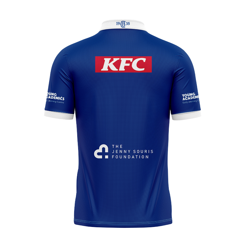 NRL Canterbury-Bankstown Bulldogs 2024 Away Polo Shirt