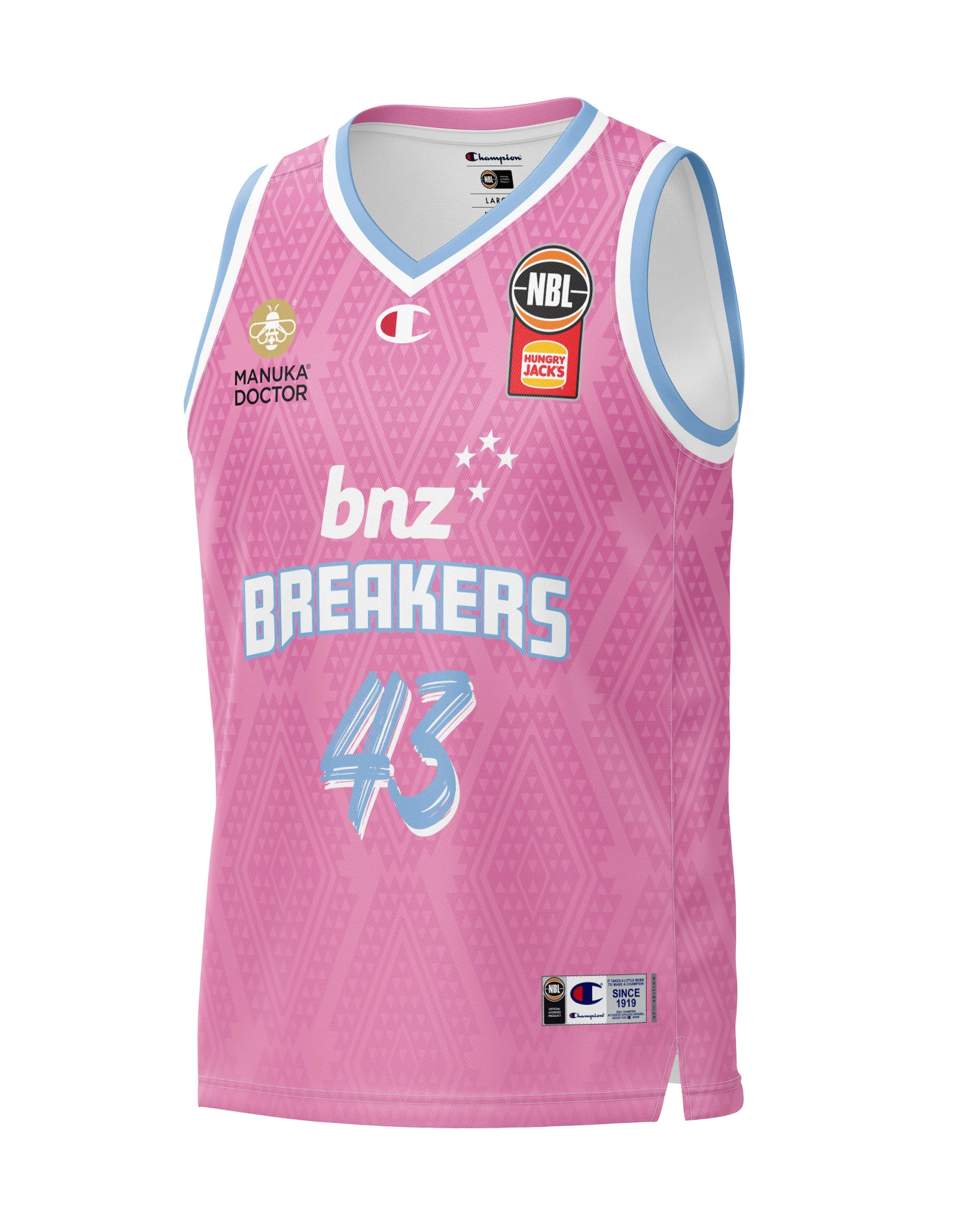 New Zealand Breakers 24/25 Primary Jersey - Jonah Bolden