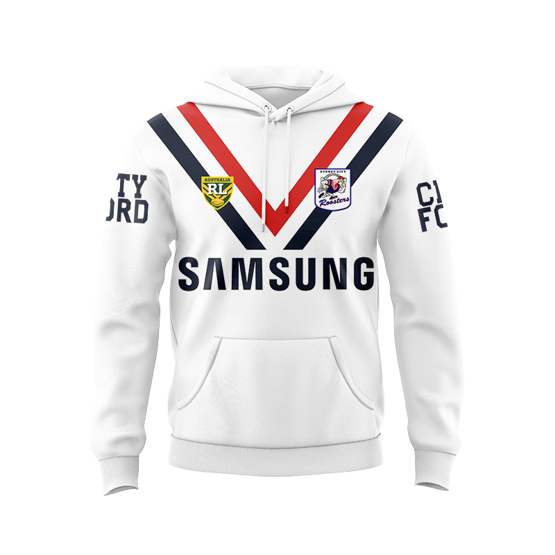 NRL Sydney Roosters 1996 Retro Hoodie