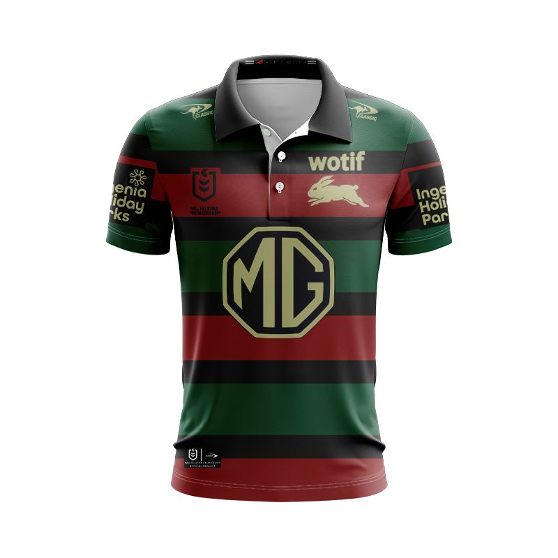 NRL South Sydney Rabbitohs 2024 Members Polo Shirt