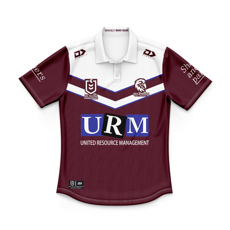 Kid's NRL Manly Warringah Sea Eagles 2024 Community Polo Shirt