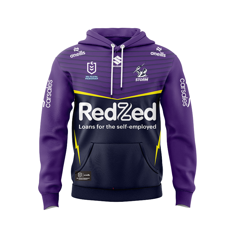 NRL Melbourne Storm 2024 Home Hoodie