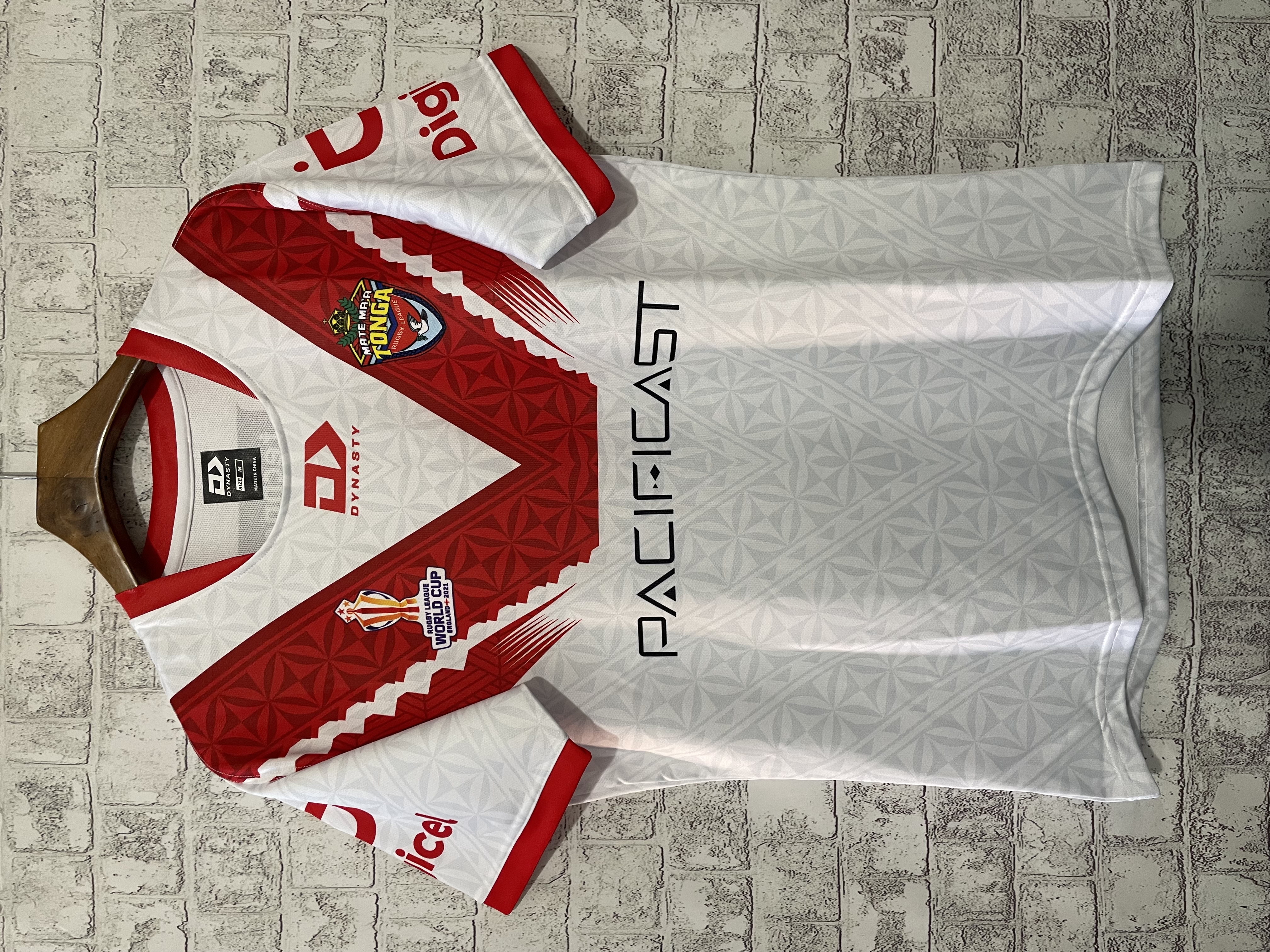 Tonga Rugby League RWC 2022 Away Jersey