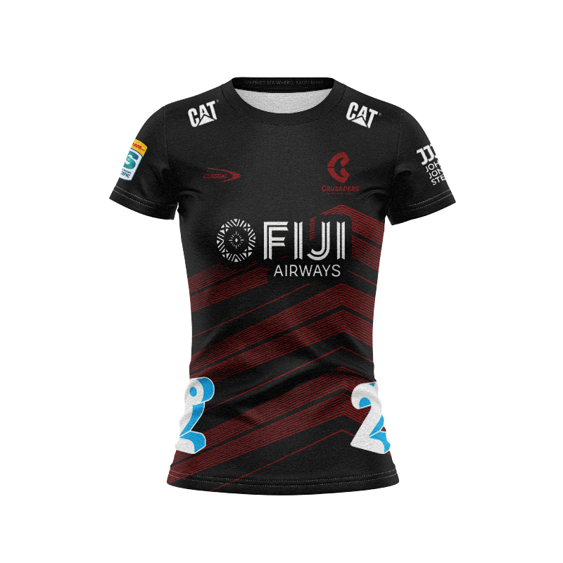Women's Canterbury Crusaders Super Rugby 2024 Away Jersey