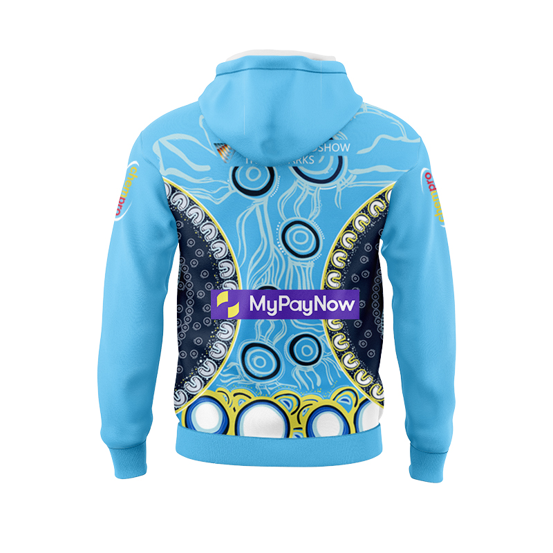 NRL Gold Coast Titans 2024 Indigenous Hoodie