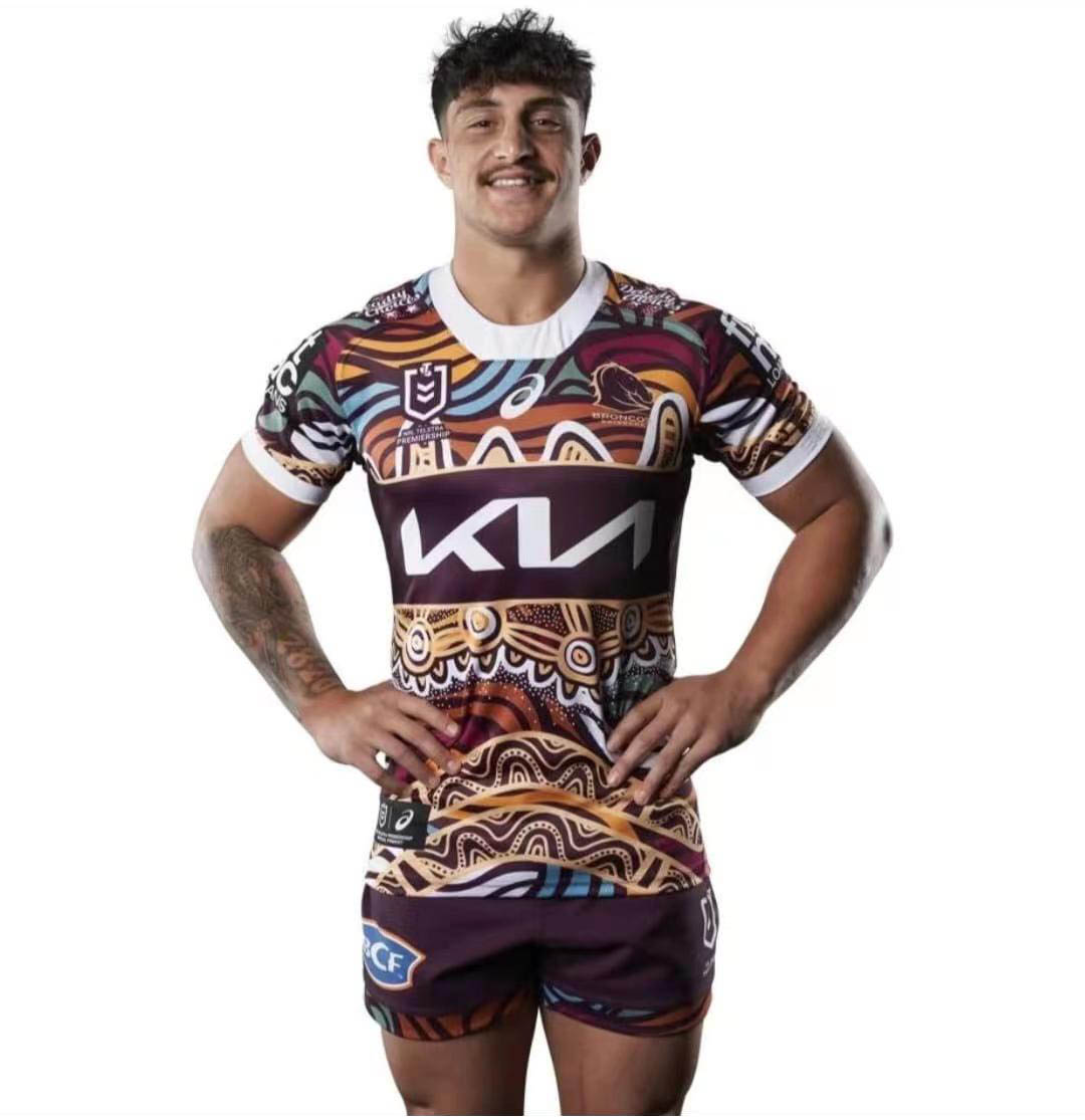 NRL Brisbane Broncos 2023 Indigenous Jersey