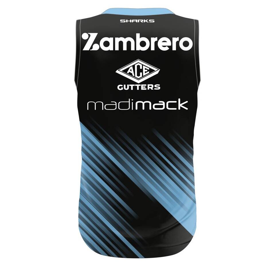 NRL Cronulla-Sutherland Sharks 2024 BB Training Singlet