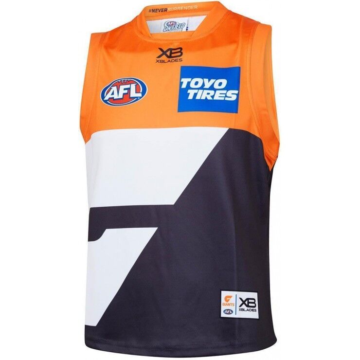 AFL GWS Giants 2020 Home Guernsey