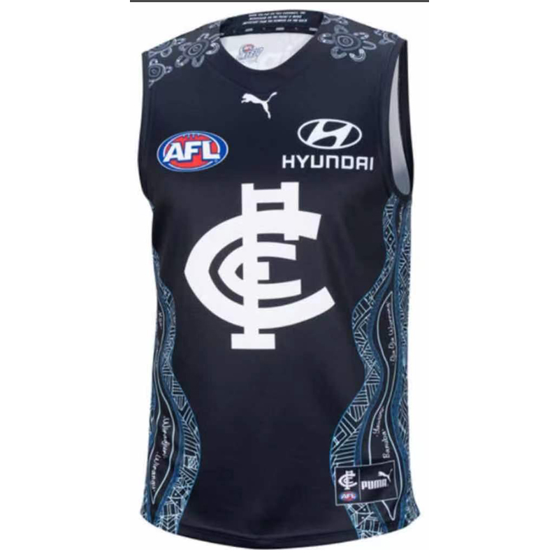 AFL Carlton Blues 2021 Indigenous Guernsey