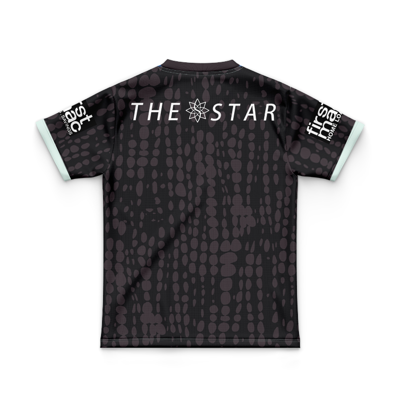 Kid's NRL Brisbane Broncos 2025 Black Training Jersey