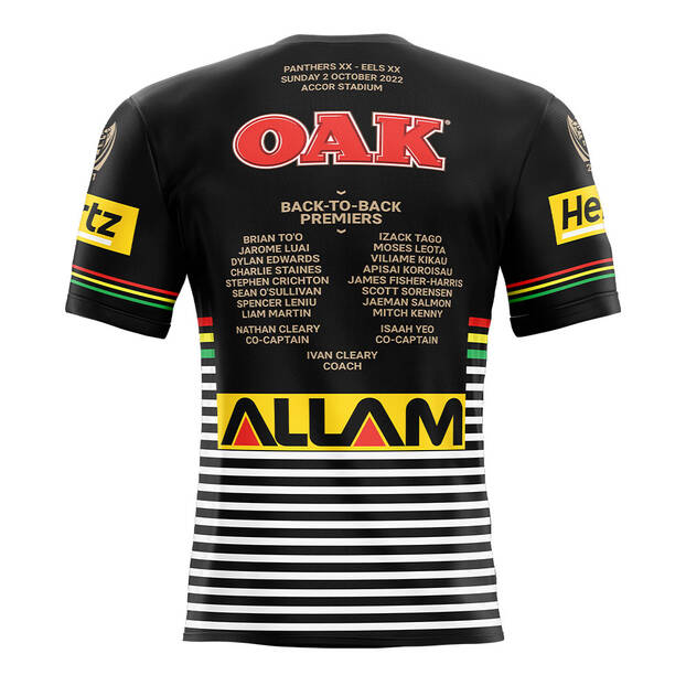 NRL Penrith Panthers 2022 Premiers Jersey