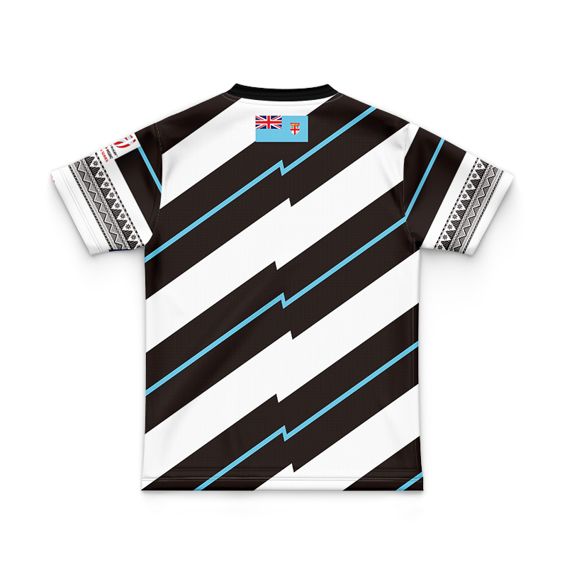 Kid's Fiji Rugby 2021 7s Home Jersey