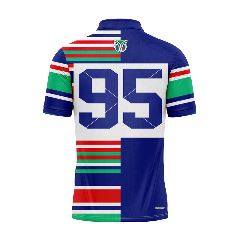 NRL New Zealand Warriors 2024 Heritage Polo Shirt