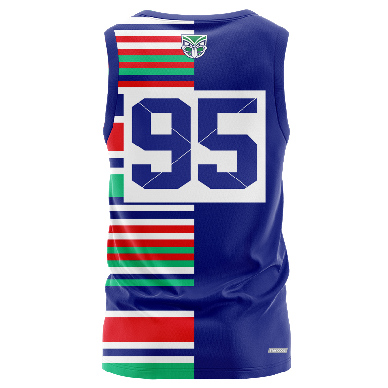 NRL New Zealand Warriors 2024 Heritage Singlet