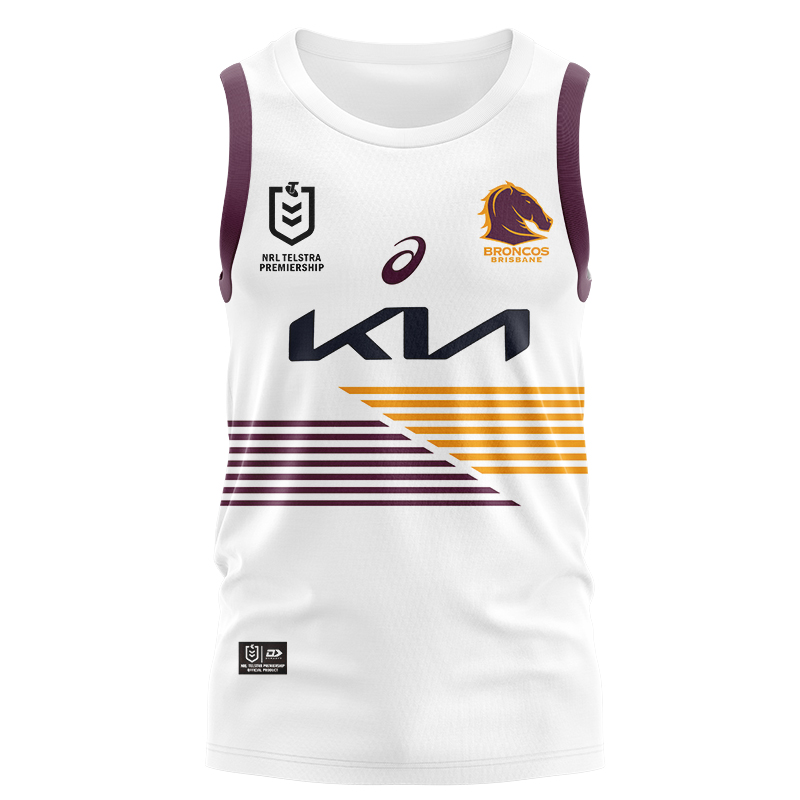 NRL Brisbane Broncos 2024 Away Singlet