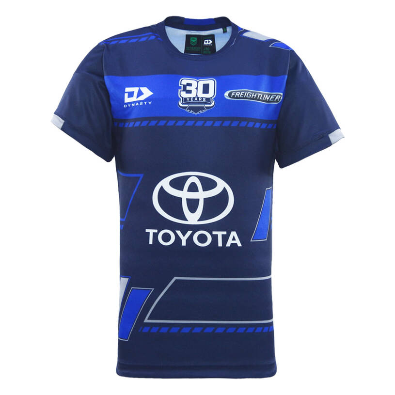 Kid's NRL North Queensland Cowboys 2025 Navy Training Jersey