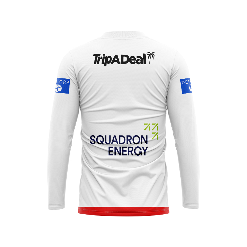 NRL St George Illawarra Dragons 2024 Long Sleeve Home Jersey