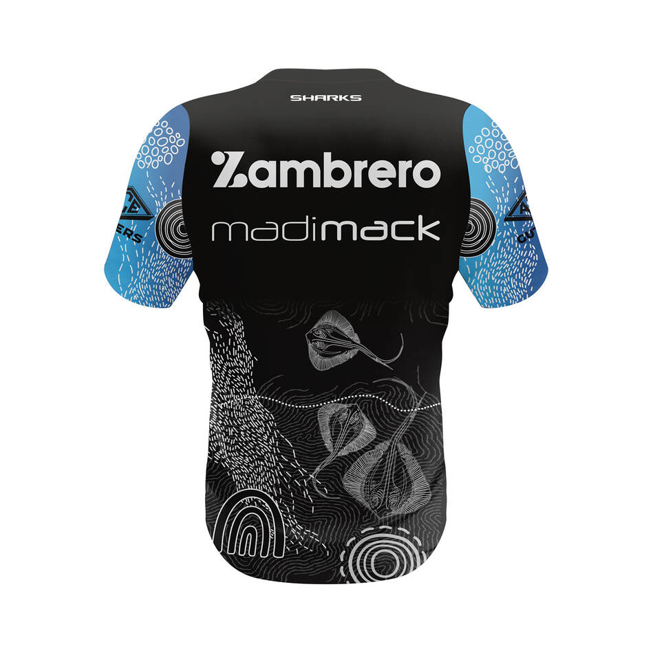 NRL Cronulla-Sutherland Sharks 2024 Indigenous Training Jersey