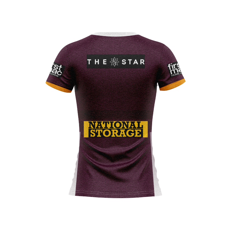 Women's NRL Brisbane Broncos 2025 Home Jersey
