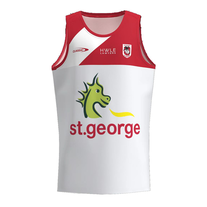 NRL St George Illawarra Dragons Classic 2023 Singlet