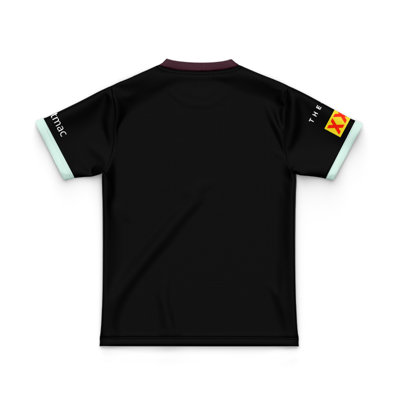 Kid's NRL Brisbane Broncos 2025 Black Team Jersey