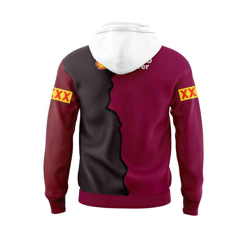 NRL QLD Maroons 2024 Mix Hoodie