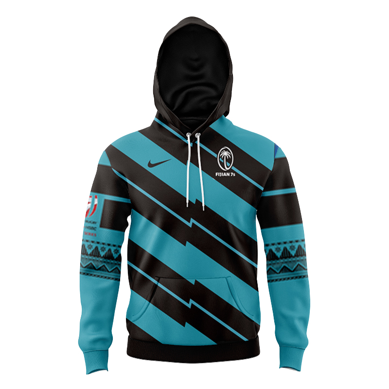 Kid's Fiji Rugby 2022 Away Hoodie