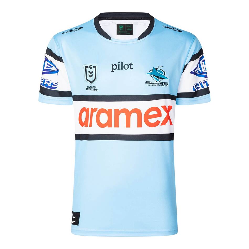 NRL Cronulla-Sutherland Sharks 2025 Home Jersey